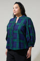 Harrisville Plaid Ima Button Up Top Curve