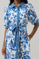 Salema Floral Vienna Midi Shirt Dress