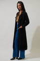 Gladis Collared Maxi Cardigan