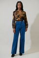 Mayer June Denim Wanetta Wide Leg Pants