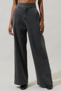 Mayer June Denim Wanetta Wide Leg Pants