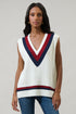 Luxora Color Block Oversized Vest Top