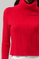 Perrie Turtle Neck Cropped Sweater