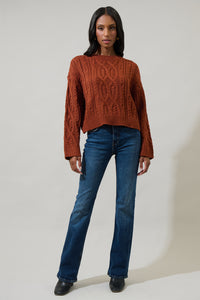 Harlem Cable Knit Sweater