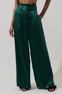 Nyssa Cole Wide Leg Belted Pants