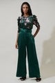 Nyssa Cole Wide Leg Belted Pants