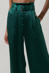 Nyssa Cole Wide Leg Belted Pants