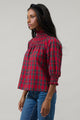 Jace Plaid Verity Smocked Top