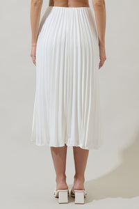 Sidney Pleated Maxi Skirt