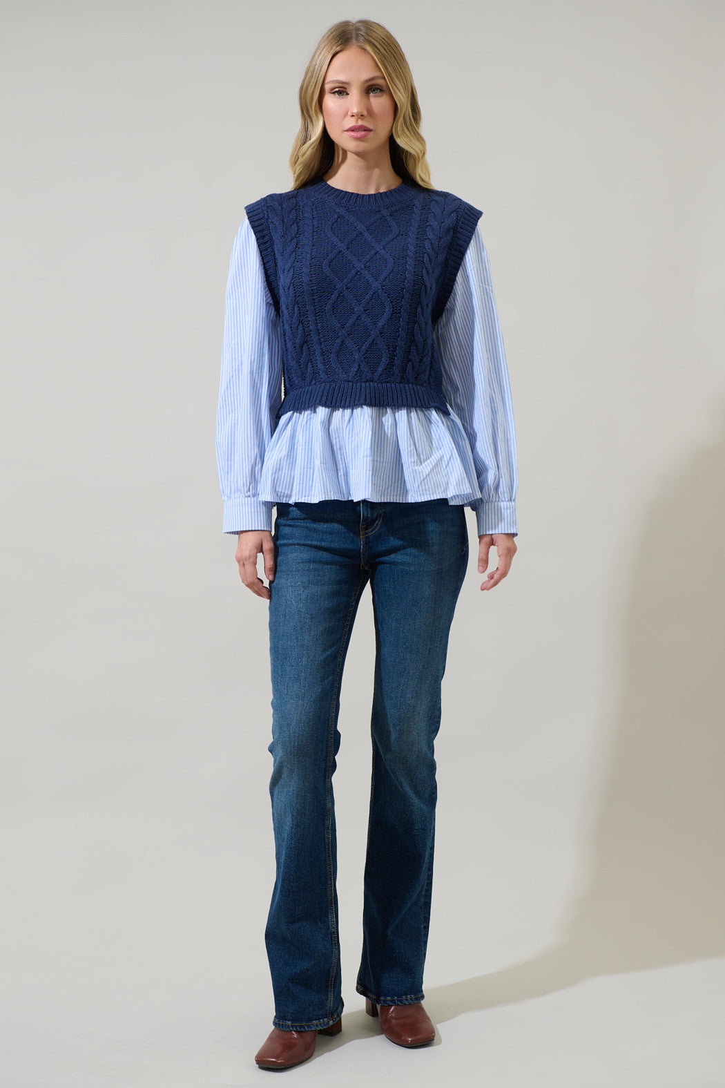 Vrouwen V-hals Trui Vest Mouwloze Jumpers Sweatshirt Gelaagde Knit Gilets Vest Top Vrouwen V-hals Trui Vest Mouwloze Jumpers Sweatshirt Gelaagde Knit Gilets Vest Top