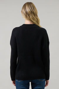 Artesia Crewneck Whipstitch Sweater