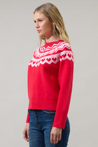 Lusby Love Raglan Sleeve Sweater