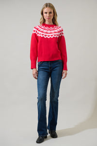 Lusby Love Raglan Sleeve Sweater