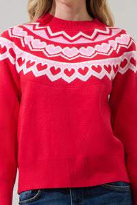 Lusby Love Raglan Sleeve Sweater