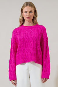 Harlem Cable Knit Sweater