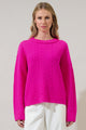 Pammie Knit Dropped Long Sleeve Sweater