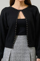 Adara Studded Flyaway Cardigan