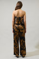 Palm Tropics Midnight Pinal Strapless Jumpsuit