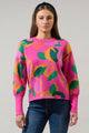 Ruthy Fresh Pick Floral Puff Sleeve Sweater