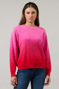 Nessa Gradient Ombre Long Sleeve Sweater