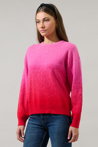 Nessa Gradient Ombre Long Sleeve Sweater