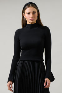 Malvern Bay Mock Neck Sweater