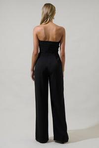 Eleanor Strapless Wide Leg Jumpsuit