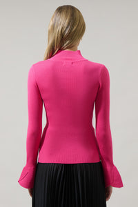 Malvern Bay Mock Neck Sweater