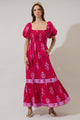 Mercer Floral Berky Smocked Maxi Dress