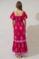 Mercer Floral Berky Smocked Maxi Dress