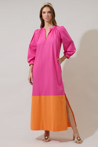 Mayfield Bay Color Block Maxi Dress