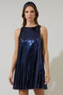 Liviana Sequin Sleeveless Mini Dress