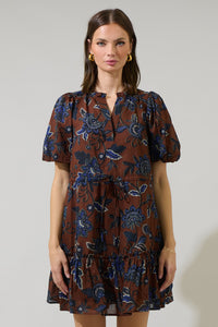 Marlina Floral Noella Shift Mini Dress