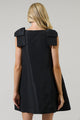 Alani Bow Trapeze Mini Dress