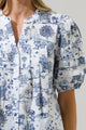 Renzo Toile Court Button Down Top