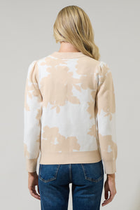 Crocket Floral High Neck Sweater