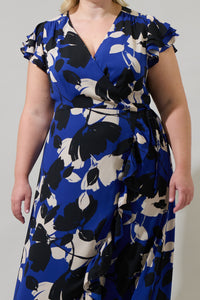 Anthem Floral Califa Maxi Wrap Dress Curve