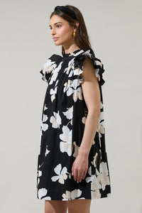 Medina Floral Lovel Shift Mini Dress