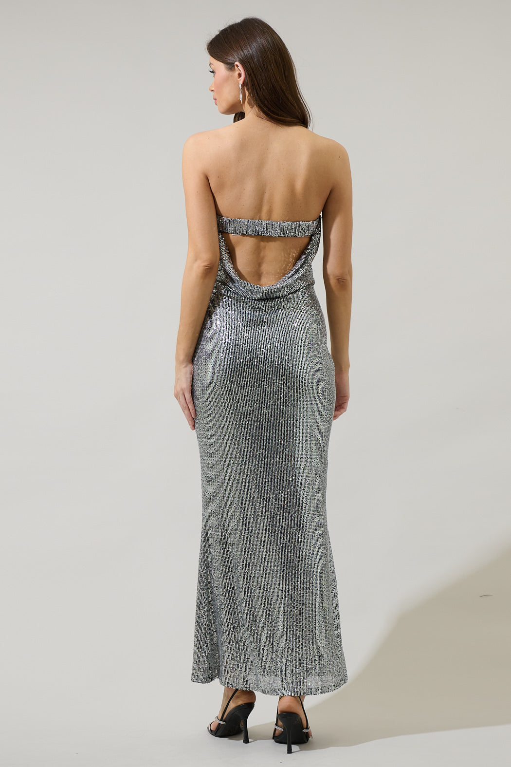 sequin dress dynamite Dani Sequins Dress Green