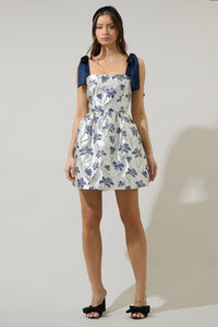 Frances Jacquard Nidia Mini Dress