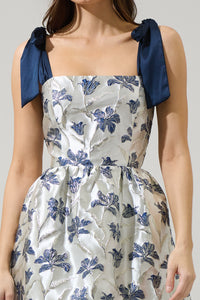 Frances Jacquard Nidia Mini Dress