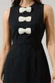 Tiffany Bow Amy Sleeveless Mini Dress