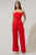 Montes Strapless Wide Leg Jumpsuit