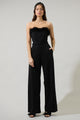 Montes Strapless Wide Leg Jumpsuit