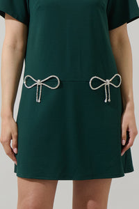 Benicia Bow Shift Mini Dress