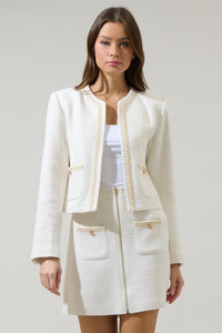 Amaria Audrey Tweed Blazer