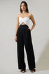 Moroni Color Block Wide Leg Jumpsuit