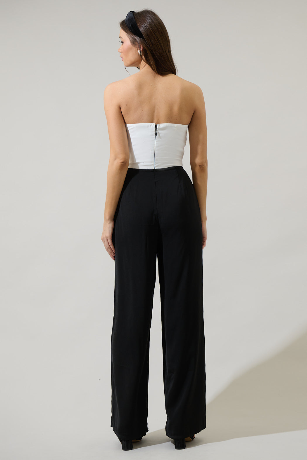 Moroni Color Block Wide Leg Jumpsuit – Sugarlips