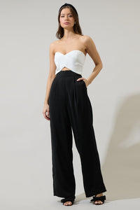 Moroni Color Block Wide Leg Jumpsuit