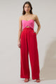 Moroni Color Block Wide Leg Jumpsuit